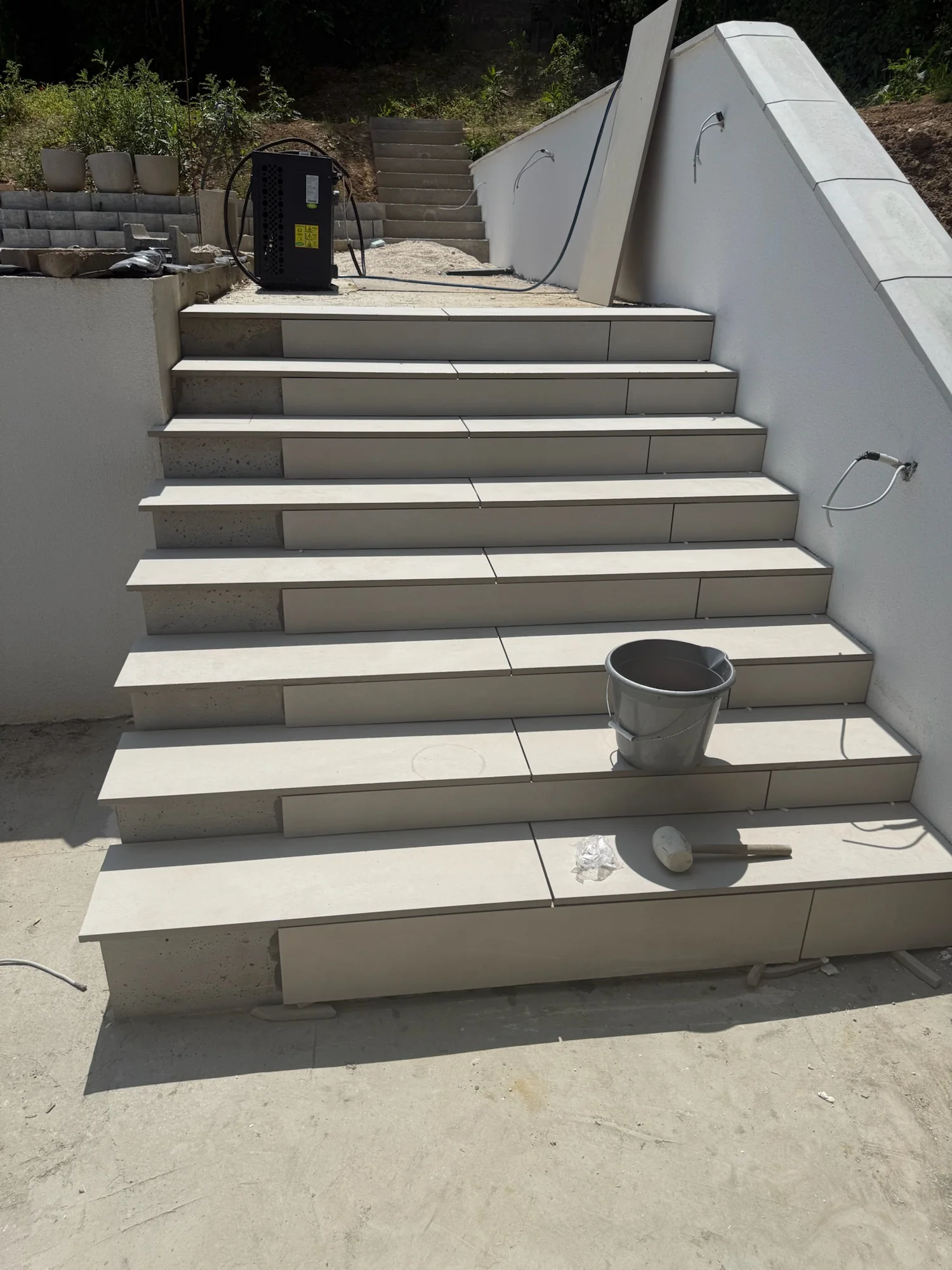 Solymár – tiling project