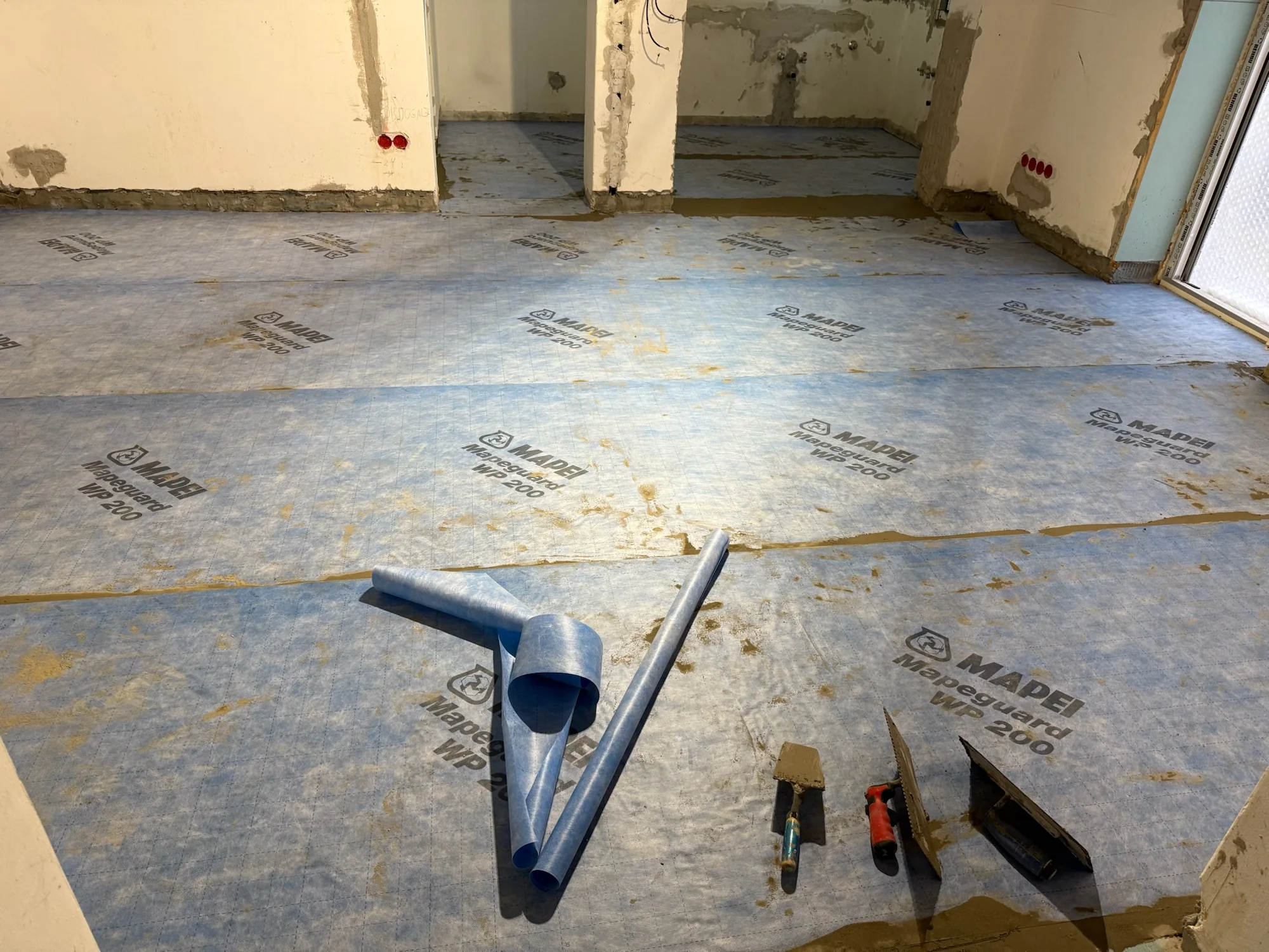 Zamárdi – tiling project, stone effects and fine details