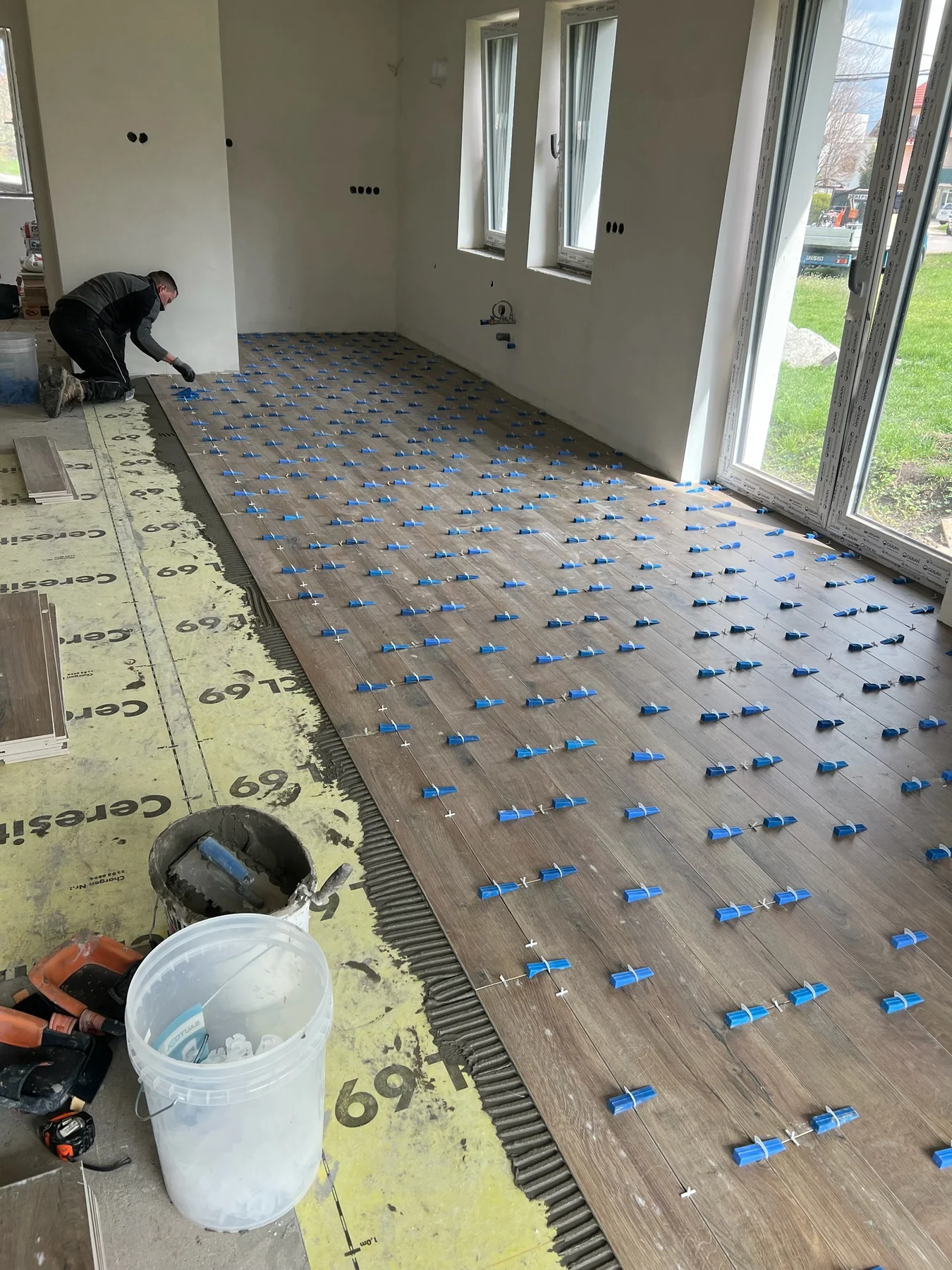 Herceghalom – tiling project